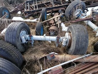 Predám os-nápravu s nosnosťou 9t - 4