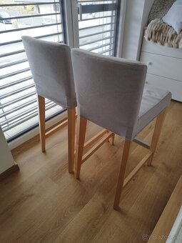 Predám barové stoličky IKEA HENRIKSDAL - 4