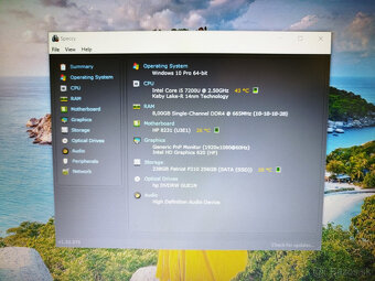 notebook HP 450 G4 - Core i5-7200u, 8GB, 256GB SSD, W10 - 4