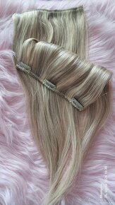 Clip in ludske remy vlasy - 4