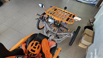 Terénny vozik 2x 1500W 40km/h dojazd 50km pre vozičkárov - 4