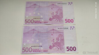 500€ 2002 série X a N - 4
