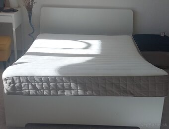 Predam IKEA postel Askvoll 140x200 s matracom - 4
