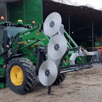 Čelné nože na traktor JANSEN AS-600 - 4