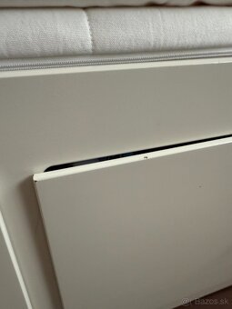 IKEA Biela rozkladacia posteľ – IKEA HEMNES 90x210 /160x210 - 4