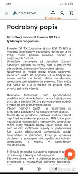 Termostat izbový euroserm - 4