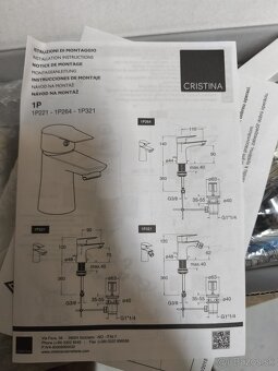 Umývadlová batéria Cristina - 4