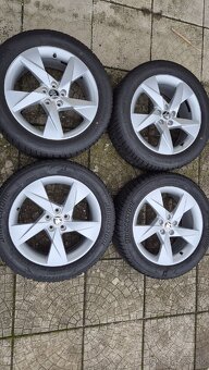 Predam alu disky origo.Škoda 5x100 R17 a zimne pneu. - 4