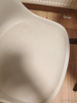 Jedálenské stoličky šedé - 4