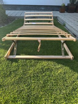 Polohovateľné rošty do postele 90x200 cm - 4