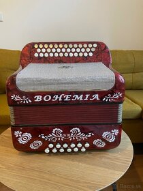Delicia Bohemia Heligonka B ES AS harmonika akordeon favorit - 4