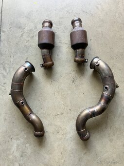 Downpipe Mercedes S63 amg 450kw / výfukové zvody - 4