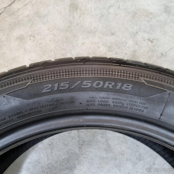 Letné pneumatiky 215/50 R18 HANKOOK DOT5018 - 4