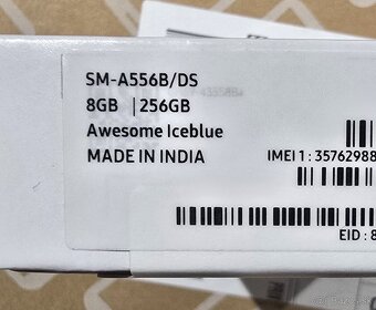 Novy Samsung Galaxy A55 5G 8GB/256GB ICEBLUE - 4