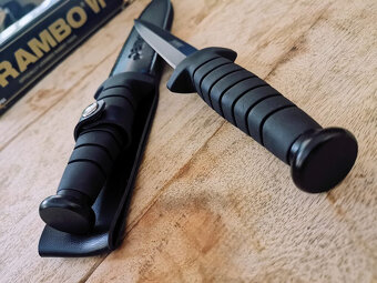 RAMBO VI 12" KNIFE - AMERICAN VETERAN BOWIE KNIFE - 4