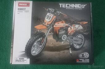 Stavebnica- športové auto, motorka - 4