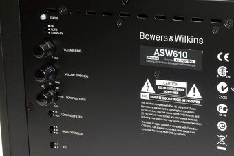 aktívny subwoofer Bowers & Wilkins ASW 610 - 4