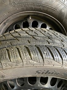 Zimné pneu s plechovými diskami 195/55/16 - 4