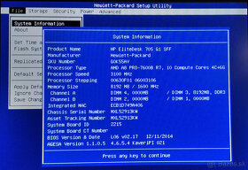 HP EliteDesk 705 G1 - AMD PRO A8-7600B -3.1GHz- - 4