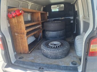 VW T5 1,9TDI 3 MIESTNE PRACOVNÉ AUTO - 4