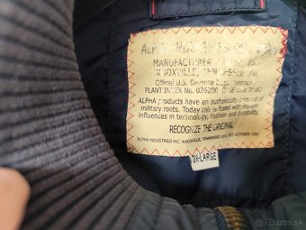 Bunda Alpha Industries bomber 3XL Pilot - 4