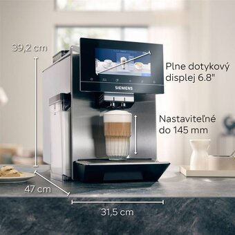 Voľne stojaci kávovar  Siemens TQ907R03. - 4