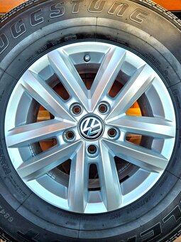 Alu R16 5x120 orig. VW AMAROK + letné 245/70 R16 - 4