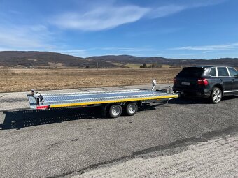 NOVY Autoprepravnik 2700kg sklopná plošina - 4
