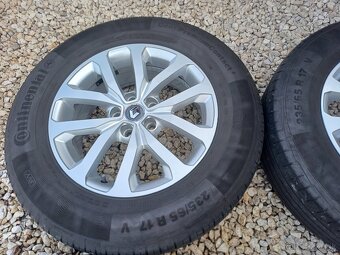hlinikové disky Renault--7Jx17-ET-37--5x114,3 - 4