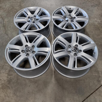Hliníkové Volkswagen disky 5x120 R17 8J ET49 - 4