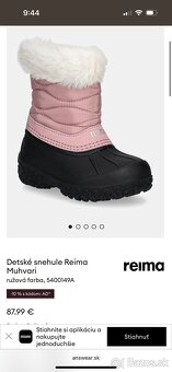 Reima detské snehule velkost 25 - 4