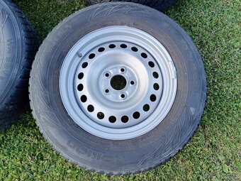 Plechové disky s pneumatikami 6.5x16 5x114.3 ET31.5 - 4