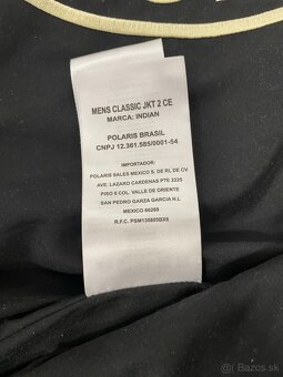 Pánska kožená bunda Indian s vestou classic veľ. M - 4