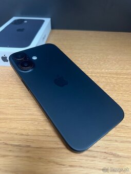 Predám iPhone 16 128GB, BLACK, TOP, ZARUKA SK, VOLNY 96% BAT - 4
