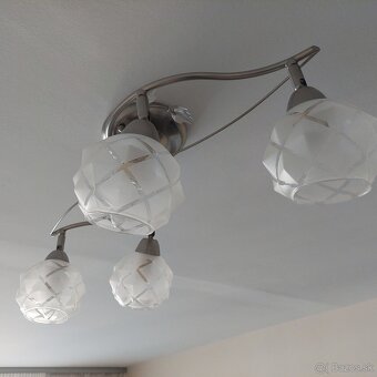 Predám stropný luster vrátane LED žiaroviek - 4
