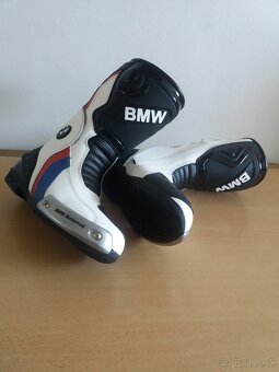 Moto Kožené Čižmy BMW Motorrad Velkost 41 - 4