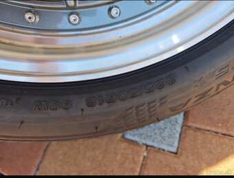 Alu ráfiky 5x112 + pneu 2500 km - 4