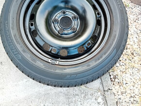 15" plech disk orig FABIA 5x100 + 195/55/15 ako REZERVA - 4