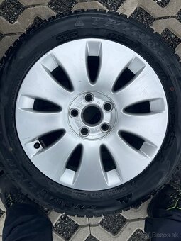 Predá Audi disky R16 (5x112) s zimnými pneu 205/55 R16 - 4