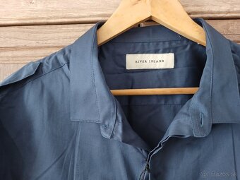Nová košeľa XL River Island modrá - 4
