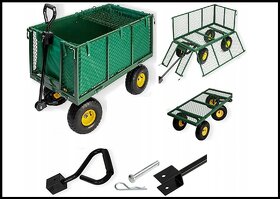 záhradný prepravný vozík fúrik 3v1 - 4