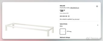 Ikea Kallax Shelf with Legs (Policový / Podnožie) - 4