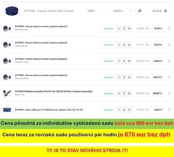 DYTRON Polyfúzna zváračka na plast POLYS P-4b 1200 W TW Plus - 4