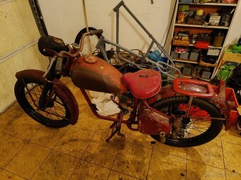 Veterán ČZ 150 c malý perák - 4