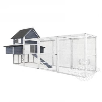 Predám drevený maxi kurín PALERMO DELUXE - 4