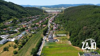 NA PREDAJ I JUŽNE ORIENTOVANÝ STAVEBNÝ POZEMOK TRENČ. TEPLÁ - 4
