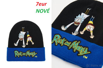 Zimná čiapka Rick and Morty, South Park, Pokémon - 4