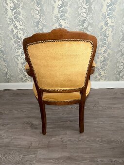 Predám dve Rustikálne / Retro stoličky - 4