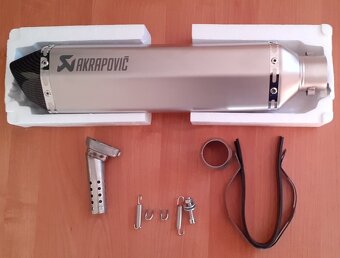 Nový ladený športový univerzálny moto výfuk + DB Killer - 4