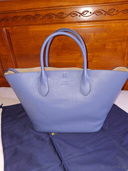 modrá kabelka polo ralph lauren - 4